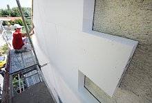 Klimaschutz im Geb&auml;udebereich - Foto: Armin Weigel/dpa