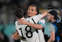 Brunner und Yalcinkaya - Achmad Ibrahim/AP/dpa