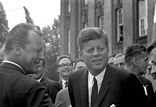Kennedy in Berlin - picture alliance / dpa