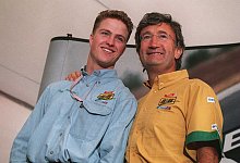 Eddie Jordan und Ralf Schumacher - John Marsh/PA Wire/dpa