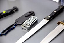 Waffenverbotszone - Thomas Banneyer/dpa