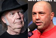 Neil Young & Joe Rogan - Foto: Uncredited/AP/dpa