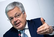 EU-Justizkommissar Reynders - Foto: Bernd von Jutrczenka/dpa