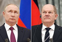 Scholz und Putin - Kay Nietfeld/dpa