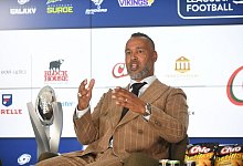 Patrick Esume ist der Chef der Europäischen Football-Liga. - Michael Schwartz/dpa