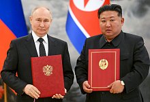 Ukraine Krieg - Nordkorea - Kristina Kormilitsyna/Pool Sputnik Kremlin/AP/dpa