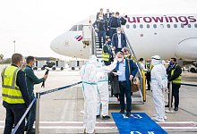 Ankunft - Foto: Sascha Klahn/dpa