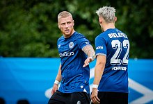 Arminia Bielefeld gewinnt das Testspiel gegen Verl II mit 5:1. - Sarah Jonek