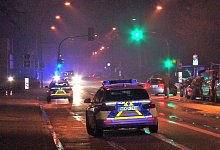 Polizeieinsatz in Lengerich - -/Nord-West-Media TV/dpa