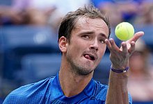 Hat seine Auftakth&uuml;rde bei den US Open souver&auml;n gemeistert: Daniil Medwedew. - John Minchillo/AP/dpa