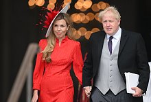 Boris und Carrie Johnson - Daniel Leal/PA Wire/dpa