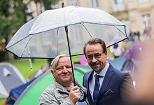 Fototermin am Set vom M&uuml;nster &laquo;Tatort&raquo; - Rolf Vennenbernd/dpa