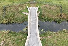 "Alte Postbr&uuml;cke" in Lorsch - Boris Roessler/dpa