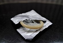 Kondom - Ann-Marie Utz/dpa