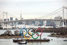 Olympische Ringe - Foto: Jae C. Hong/AP/dpa
