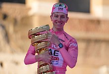 Tadej Pogacar - Andrew Medichini/AP/dpa