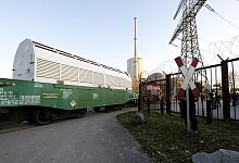 Castor-Transport - Sven Hoppe/dpa