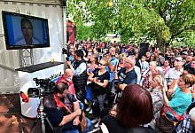 Wahlkampf-H&ouml;hepunkt der AfD - Martin Schutt/dpa