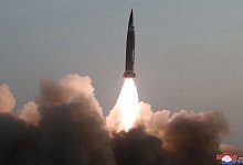 Raketentest in Nordkorea - Foto: -/KCNA/dpa