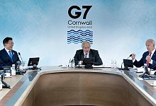 G7-Gipfel - Foto: Brendan Smialowski/afp pool/AP/dpa