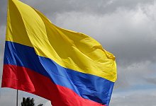 Kolumbianische Flagge - Luisa Gonz&aacute;lez/colprensa/dpa