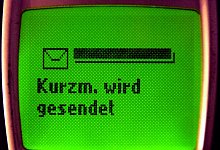 Die SMS wird 30 - Peter Endig/dpa-Zentralbild/dpa
