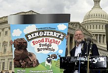 Ben & Jerry\\\'s - Jerry Greenfield - Michael Reynolds/EPA/dpa