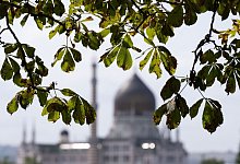 Sp&auml;tsommer in Dresden. - Sebastian Kahnert/dpa