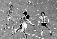 Fu&szlig;ball-WM \\\'78, Finale Argentinien - Niederlande 3:1 n.V. - picture-alliance/ dpa