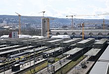 Baustelle Bahnprojekt Stuttgart 21 - Bernd Wei&szlig;brod/dpa
