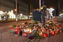 Nach dem Anschlag in Magdeburg - Zeichen des Gedenkens - Heiko Rebsch/dpa