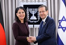 Baerbock in Israel - Bernd von Jutrczenka/dpa