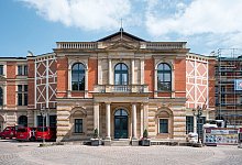 Bayreuther Festspielhaus - Daniel Vogl/dpa