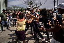 Proteste in Kuba - Foto: Ramon Espinosa/AP/dpa