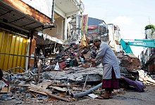 Überschwemmungen auf Bali - Firdia Lisnawati/AP/dpa