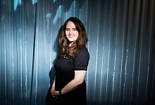 Ricarda Lang im dpa Newsroom - Christoph Soeder/dpa