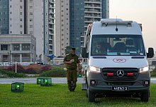 Sicherheitskr&auml;fte - Ohad Zwigenberg/AP/dpa