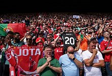 Preston North End - Liverpool - Gedenken an Jota - Martin Rickett/PA Wire/dpa