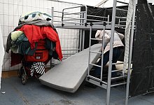 Flüchtlingsunterkunft in Bensheim - Arne Dedert/dpa