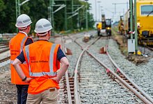 Zwischenbilanz zur Generalsanierung der Riedbahn - Andreas Arnold/dpa