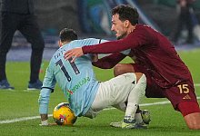 AS Rom - Lazio Rom - Alessandra Tarantino/AP/dpa