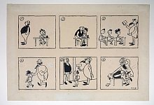 Comic-Strip «Vater und Sohn» - Zeichner Erich Ohser/e.o.plauen Stiftung/dpa