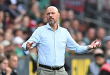 Trainer Erik ten Hag - Carmen Jaspersen/dpa