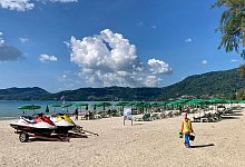 Thailand lockert seine Einreiseregeln. Die bisher nötige Online-Registrierung für den sogenannten «Thailand Pass» wird aufgehoben. - Carola Frentzen/dpa