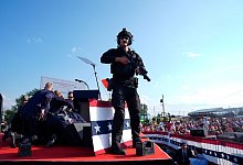 Attentat auf Trump - Evan Vucci/AP/dpa