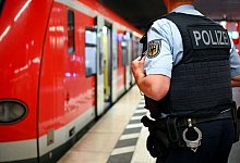 Bundespolizei am Bahnhof - Sven Hoppe/dpa