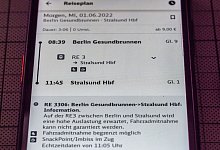 Bahn-App DB Navigator - Georg Hilgemann/dpa-Zentralbild/dpa