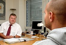 Im Gespr&auml;ch - FOTO: MARC K&Ouml;PPELMANN