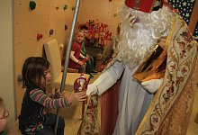 Nikolausbesuch im Kindergarten Sommersell