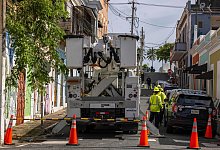 Gro&szlig;fl&auml;chiger Stromausfall auf Puerto Rico - Alejandro Granadillo/AP
